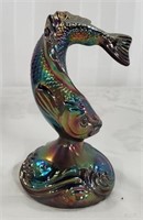 Fenton Glass Jumping Trout Figurine