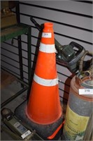 Three Safety Cones