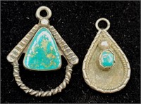 Sterling .925 w/ Turquoise Charm & More