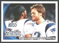 Tom Brady Randy Moss New England Patriots