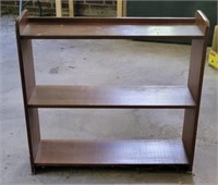 (3) Tier Wooden Shelf 28¼"L 8"W 29"T