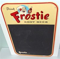 FROSTIE ROOT BEER SODA POP ADVERTISING MENU BOARD