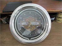 HARLEY DAVIDSON Neon Clock