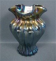Imperial Purple Colonial Lady Ruffled Vase