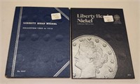 2 Albums of Liberty Nickels (52 Pieces)