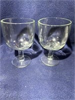 Set of 2 Margarita/Brandy Glasses
