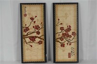 Pair of Cherry Blossom Pictures