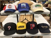 7 baseball caps