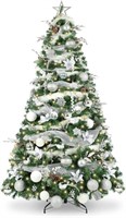 WBHome 7FT Decorated Artificial Christmas Tree