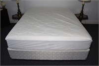 queen size bed frame w optional mattress