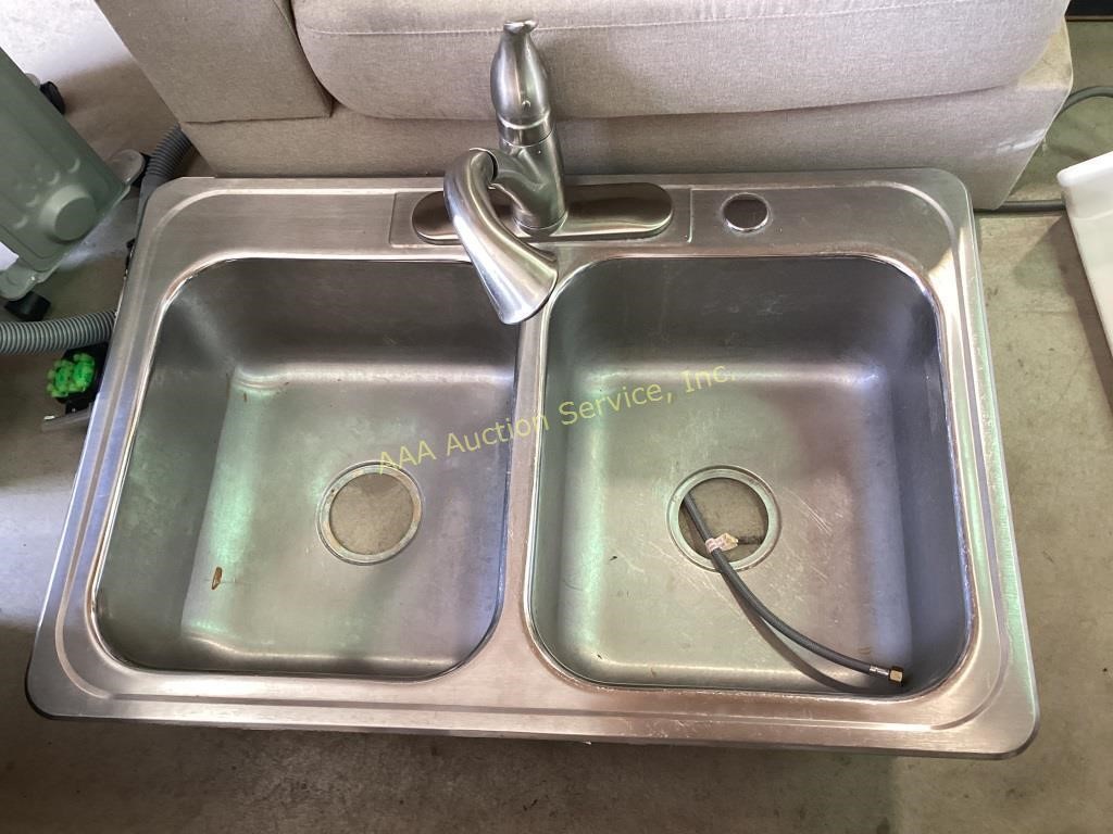 Stainless Steel Sink Double sink with tall