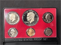 1974 US Proof Set Eisenhower, Kennedy