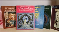Lot Of Vintage Embroidery Books