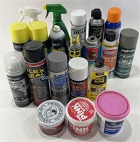 Large Assortment of Cleaner, Bug Spray, & More