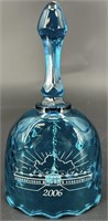 Fenton Blue Diamond Optic 2006 Bell Uv Reactive