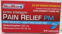 24 CT EXTRA STRENGTH PAIN RELIEF EXP 01/23