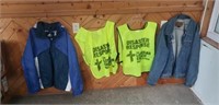 Safety Vest and 2 Jackets