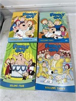 Family guy dvd collection volume 1-4