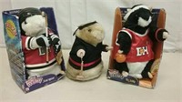 Three Collectible Dancing & Singing Hampsters