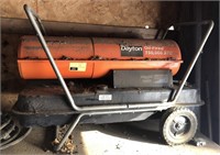 Dayton Kerosene 150000 BTU Oil Fired Turbo Heater