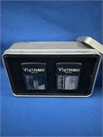 Zippo Vietnam Lighter Set