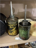 Tasgon and other machine oil spouts vintage