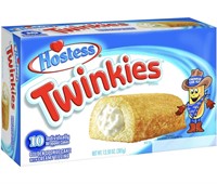 Hostess Twinkies, Original, 10 Count (Pack of 6).