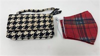 Vera Bradley Wristlet And NWT Tartan Face Mask