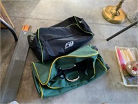 lot of two rolling bags