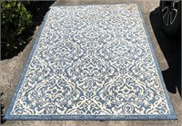 Safavieh Brentwood Navy Cream Floor Rug