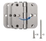 RELIABILT SECURITY DOOR HINGES