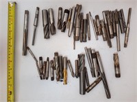 Lot of End Mills and Reamers