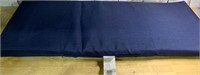 Blue Leala 46x17in. Outdoor Bench Cushion