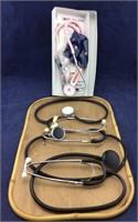 4 Vintage & New Stethoscopes