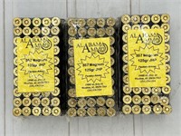 150rds 357 Magnum ammunition: Alabama Ammo, 125gr