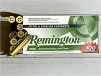 100rds 357 Magnum ammunition: Remington UMC,