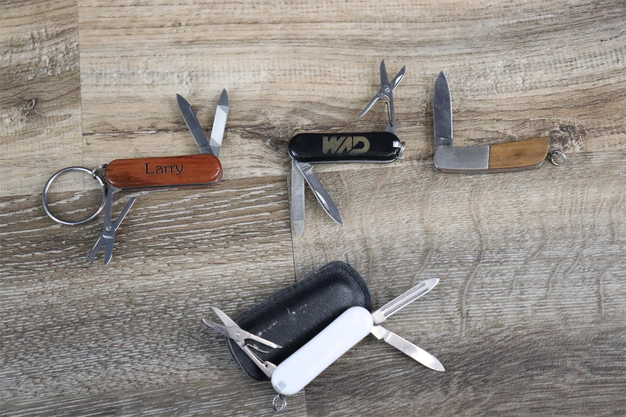 Lot of 4 Assorted Small Pocket Knives