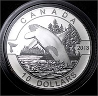 Canada $10 O Canada series I 2013 The Orca