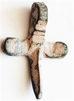Crusades 11th-14th AD Cross-sword pendant.