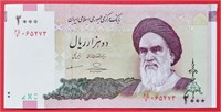 Iran 2000 RIALS 2000 "Khomeini" bill UNC.