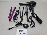 Assorted Hair Styling Tools