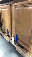 Wood cabinet 36w x 13d x 24t