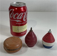 Vintage Yo-yo & Wood Tops