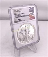 2021-W Silver Eagle NGC PF69 Ultra Cameo