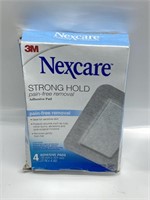 3M 4PACK NEXCARE STRONG HOLD ADHESIVE PADS