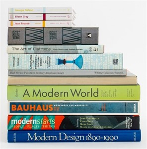 Modern and Contemporary Design Books, 12