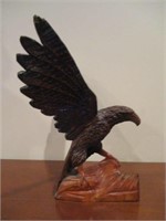 Wooden carved bird