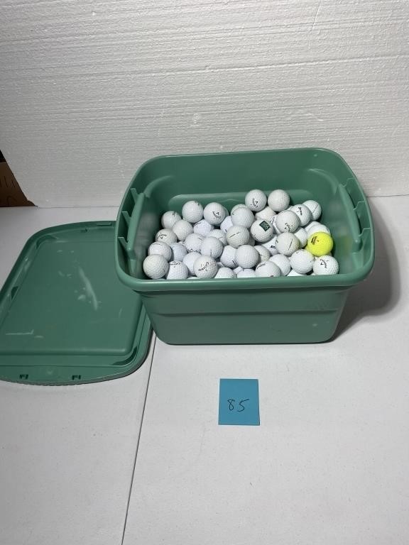 Lot of Golf Balls