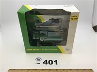 ERTL JOHN DEERE CTS RICE COMBINE -package o