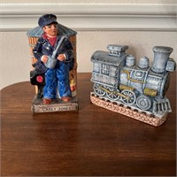 Cassy Jones / Train salt & pepper shakers